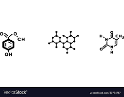 Chemical Formula Icon Isolated On White