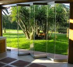 Glass Accordion Doors