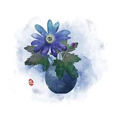 Watercolor Vase Flower Png Transpa