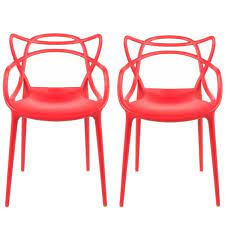 Plata Import Keeper Red Dining Chair