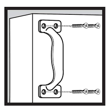 Everbilt 6 1 2 In Black Steel Door