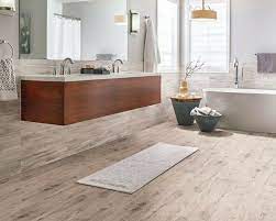 Wood And Porcelain Tile