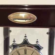 Large Haller Table Clock With Torsion