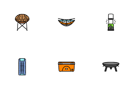 11 Glamping Icon Packs Logos Symbols