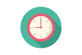 Clock In Circle Icon Graphic By Home