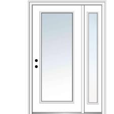 Mmi Door 53 In X 81 75 In Clear Glass