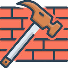 Hammer And Bricks Shattered Icon