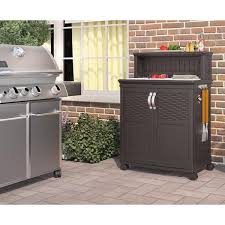 Suncast 47 Gal Patio Storage And Prep