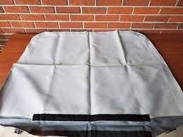 High Back Grey School Bus Seat Cover