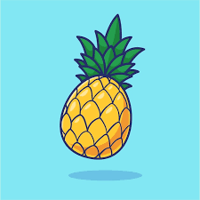 Pineapple Cartoon Images Free