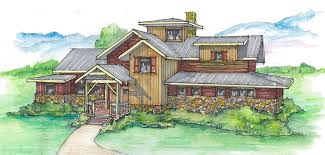 The West Fork A Hybrid Timber Frame