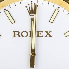 Vintage Wall Clock From Rolex 2010s