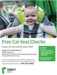 Car Seat Checks Trinity Health