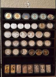 Lockable Challenge Coin Display Case