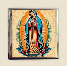 Virgin Mary Of Guadalupe Cigarette Case