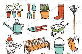 Gardening Tools Icons Set Icon Set