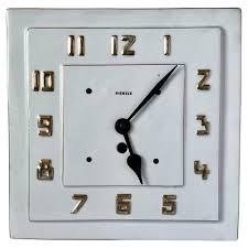 Art Deco Kienzle Porcelain Wall Clock