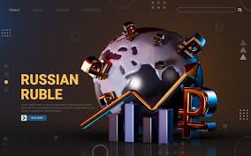Premium Psd Russian Ruble Chart Grow