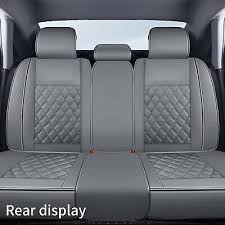 Deluxe Leather Car Seat Covers Front