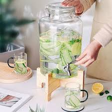 Cold Water Pitcher With Spout Glass