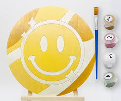 Diy Wall Art Painting Kit All Smiles