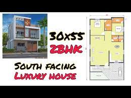30x55 2bhk Luxury House Plan 1650sft