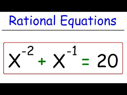 How To Solve Rational Equations