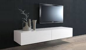 Ikon Matte White Floating Tv Unit