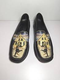 Icon Shoes Wearable Art Black Buckle