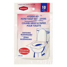 Paper Toilet Seat Covers Pkg 10