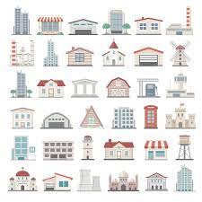 100 000 Building House Vector Images