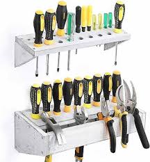 2 Pack Tool Storage Wall Mount Shelf