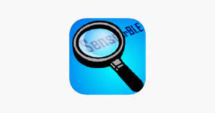 Magnifying Glass Mirror On The App