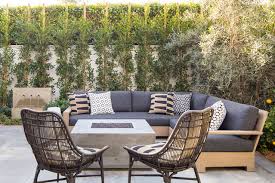 Gray Wicker Outdoor Chairs With