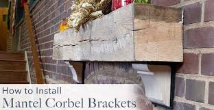 How To Install A Mantel Over A Brick