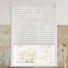 2 Designer Faux Wood Blinds Select