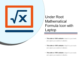 Under Root Mathematical Formula Icon