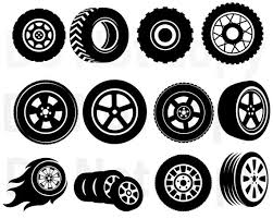 Car Tires Svg File For Cricut Wheels