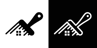 House Painting Logo Design Design Icon