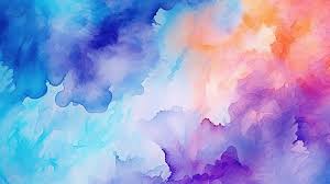 Vibrant Watercolor Background Texture