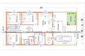 1800 Sq Ft House Plan 3bhk Best 30 60