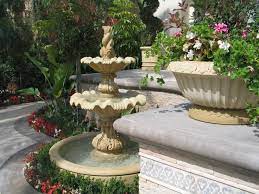 Fountains Flowers Elegantly