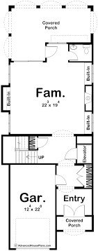 3 Story French Country Style House Plan