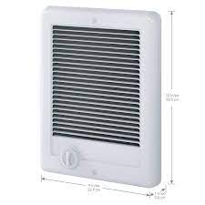 Cadet Heater Csc151tw 67509 1500w At 120v Com Pak Wall Heater Complete Unit With Thermostat White