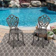 Cast Aluminum Outdoor Lounge Chair