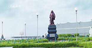 Dupleix Statue In Pondicherry Rock Beach