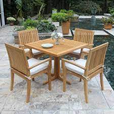Teak Outdoor Table Foxhall Square