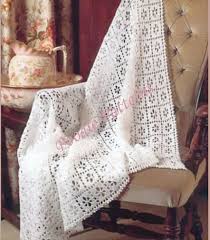 Crochet Pattern Baby Shawl Lacy Blanket