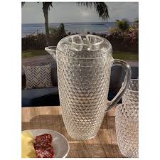Clear Acrylic Pitcher With
