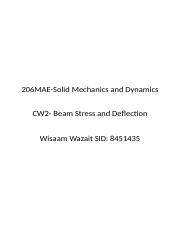 beam deflection lab report docx docx